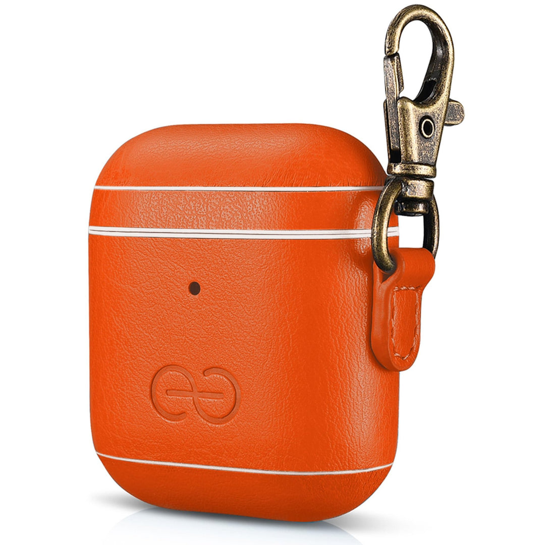 Dreem Luxe Vegan AirPods Case & Keychain - Coffee - DOKUTRONIX