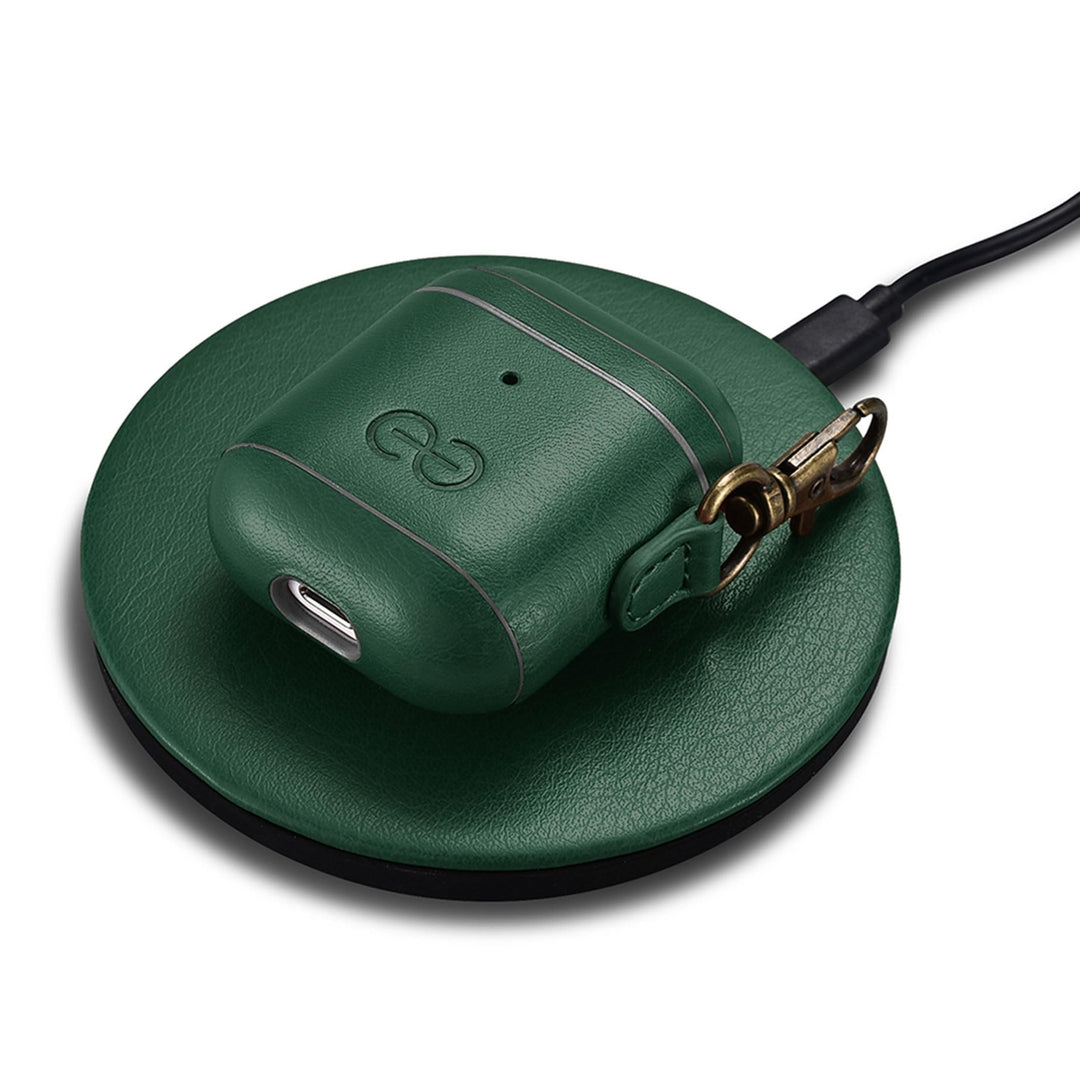 Dreem Luxe Vegan AirPods Case & Keychain - Coffee - DOKUTRONIX