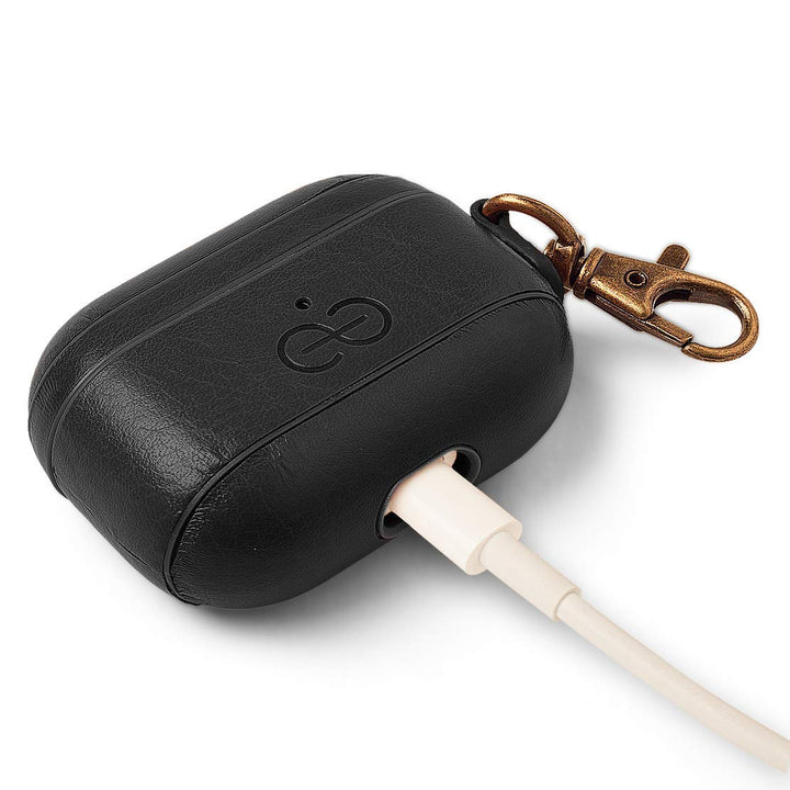 Dreem Luxe Vegan AirPods Case & Keychain - Coffee - DOKUTRONIX