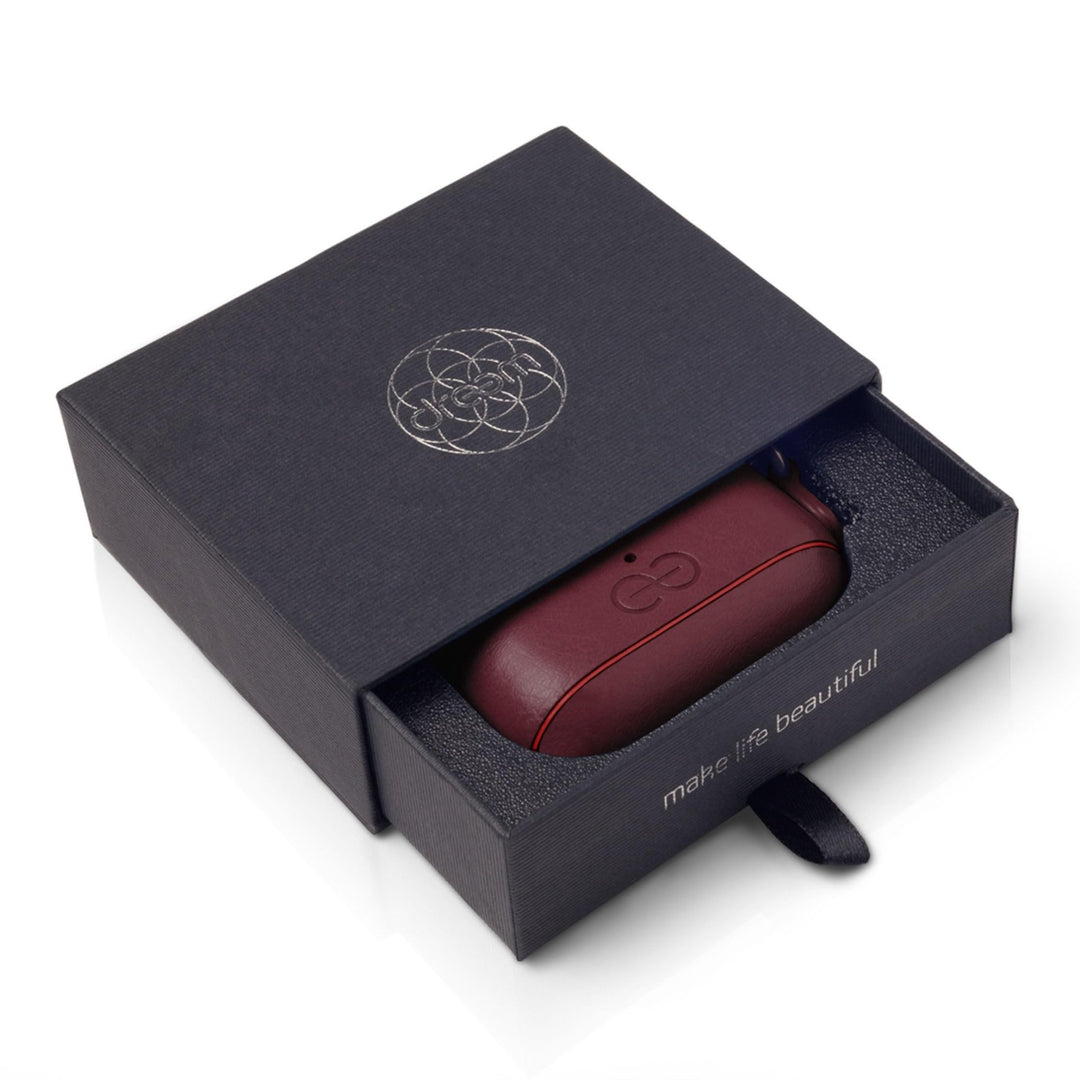 Dreem Luxe Vegan AirPods Case & Keychain - Coffee - DOKUTRONIX