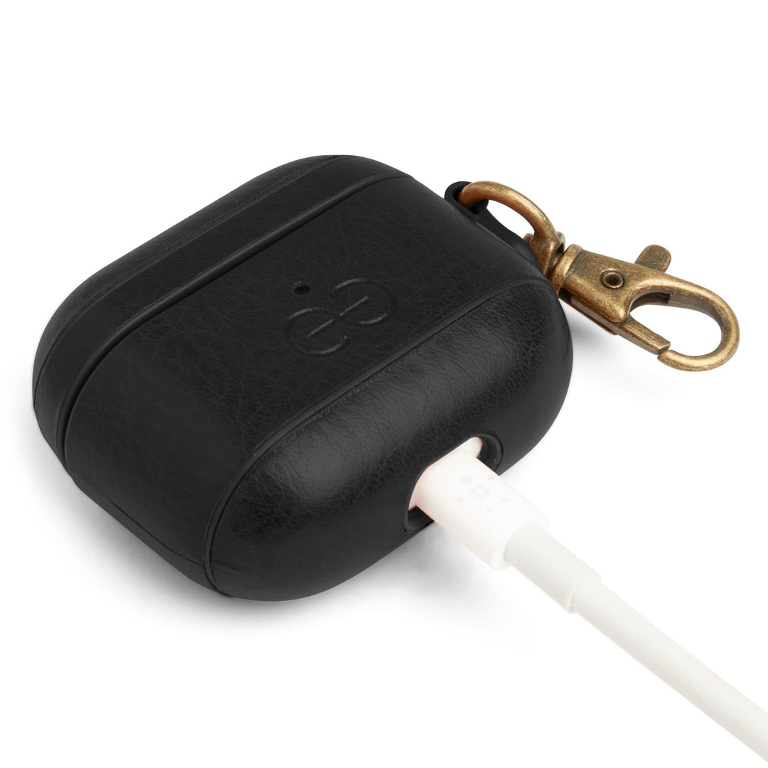 Dreem Luxe Vegan AirPods Case & Keychain - Coffee - DOKUTRONIX