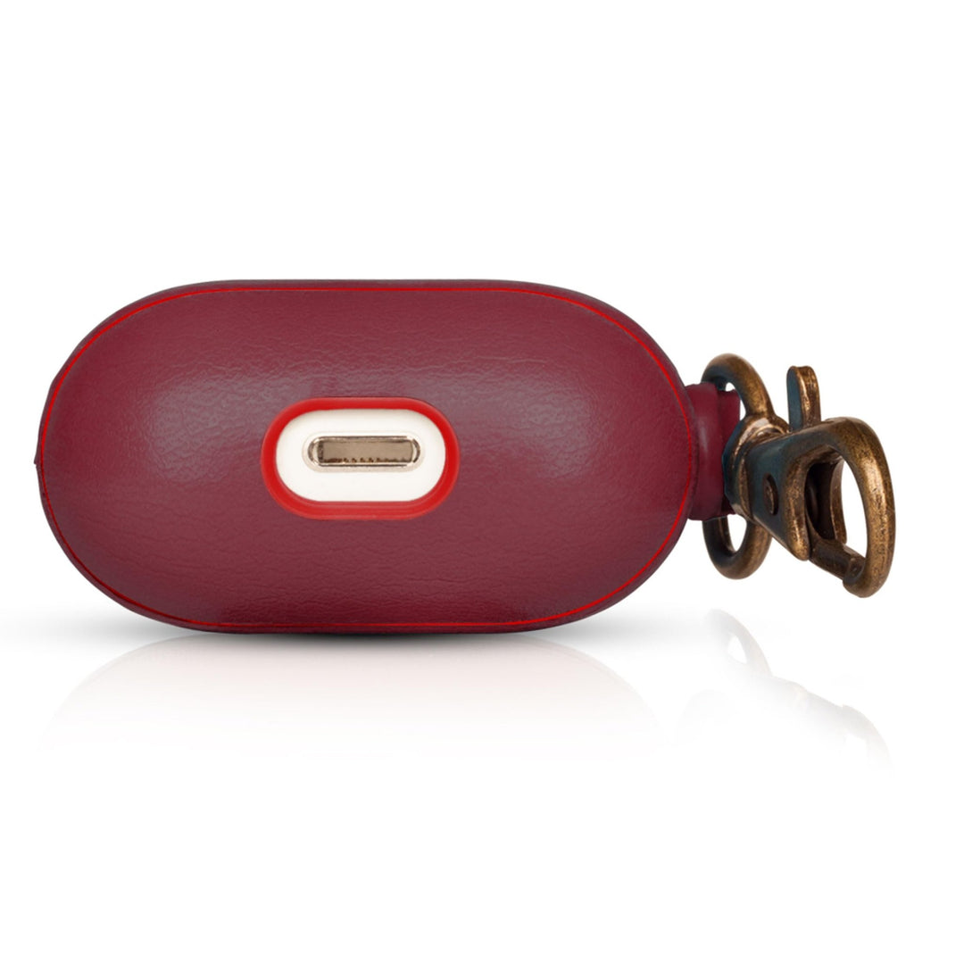 Dreem Luxe Vegan AirPods Case & Keychain - Coffee - DOKUTRONIX