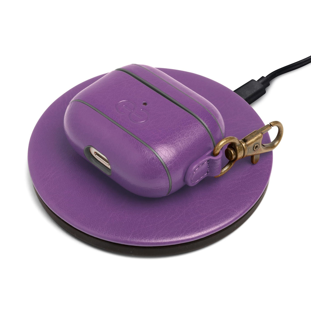 Dreem Luxe Vegan AirPods Case & Keychain - Coffee - DOKUTRONIX