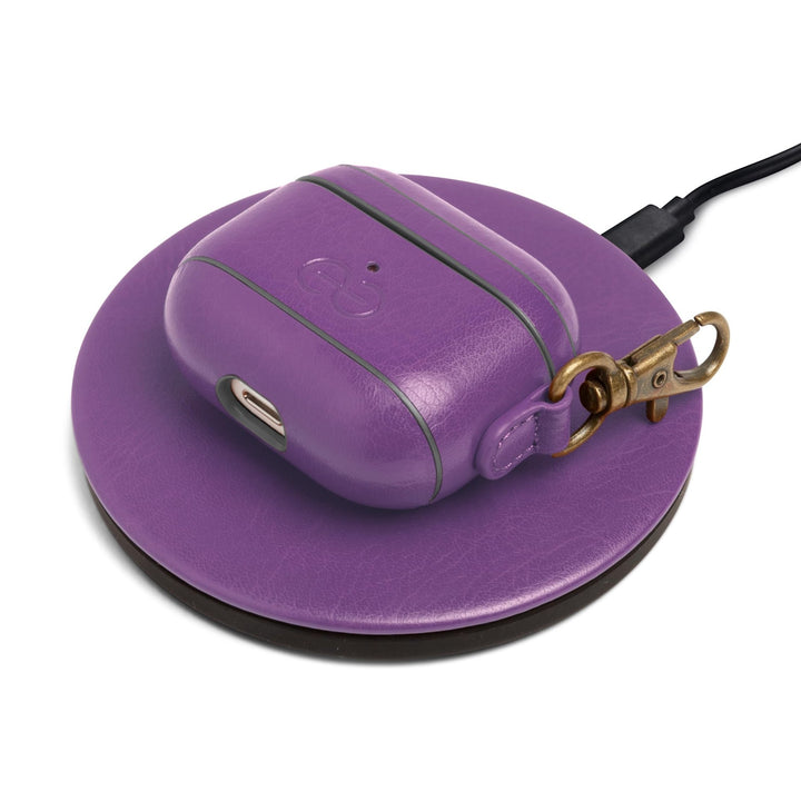 Dreem Luxe Vegan AirPods Case & Keychain - Coffee - DOKUTRONIX