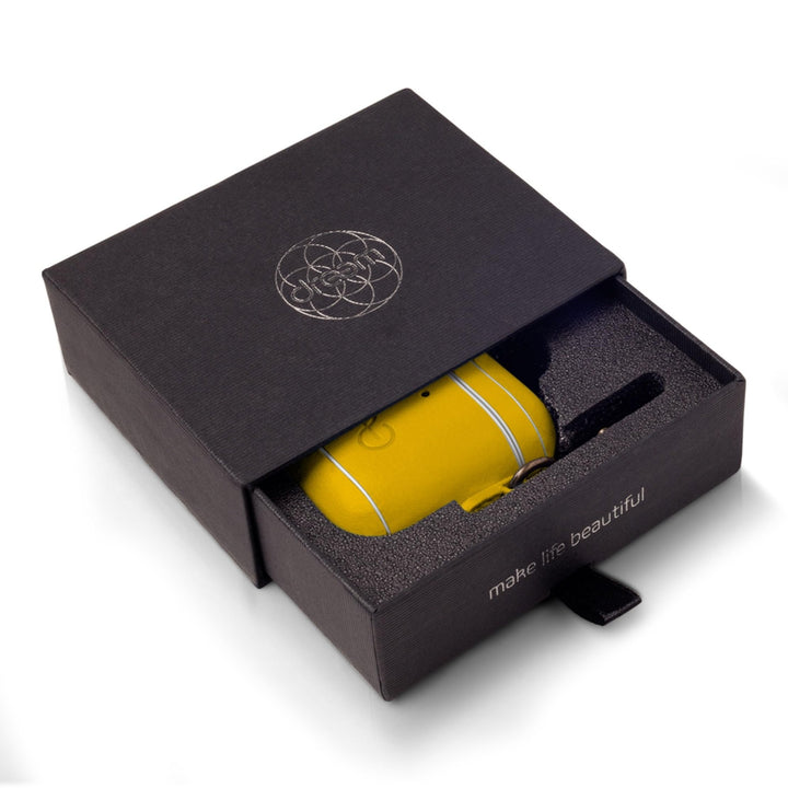 Dreem Luxe Vegan AirPods Case & Keychain - Coffee - DOKUTRONIX