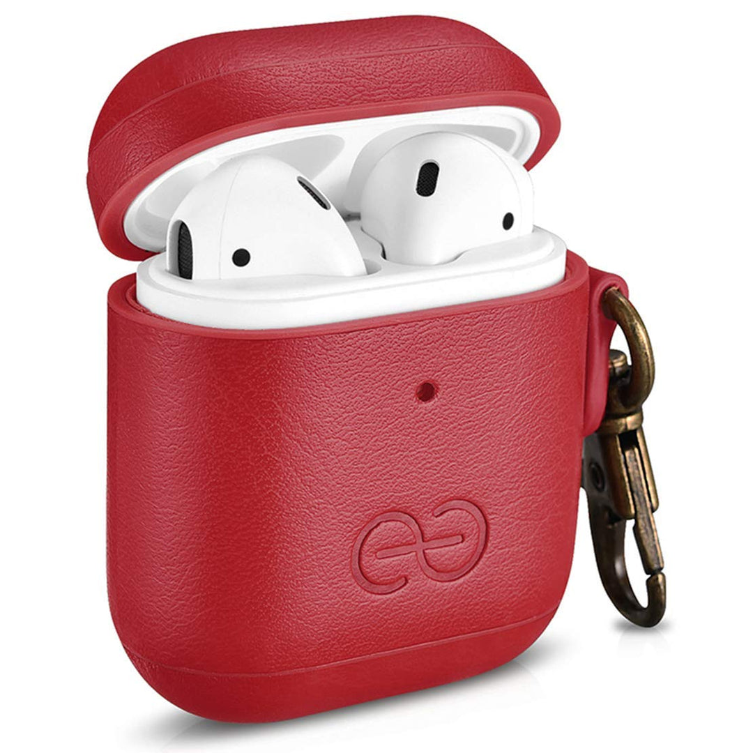Dreem Luxe Vegan AirPods Case & Keychain - Coffee - DOKUTRONIX