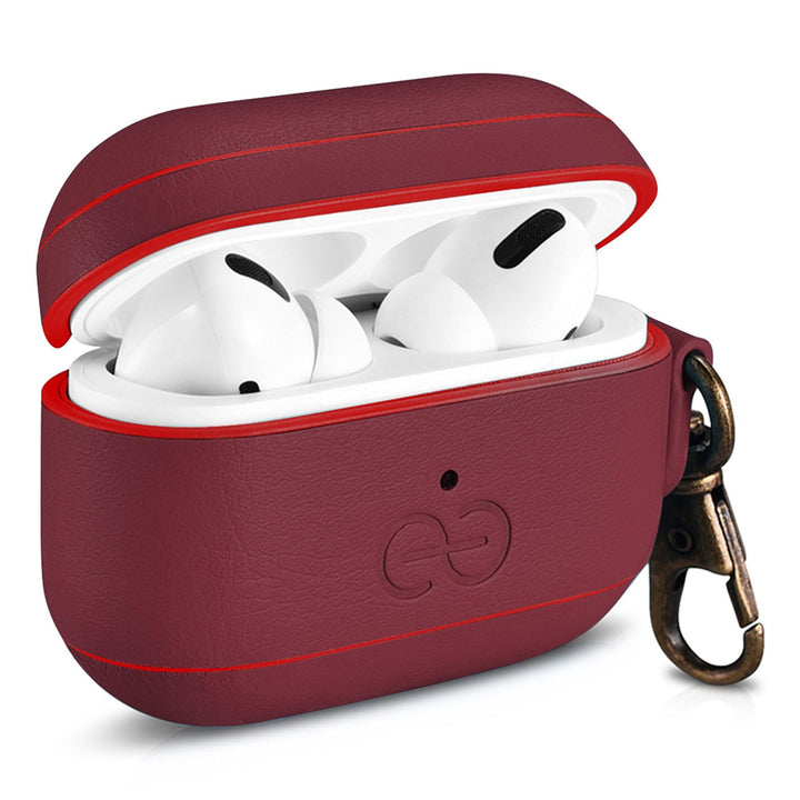 Dreem Luxe Vegan AirPods Case & Keychain - Coffee - DOKUTRONIX