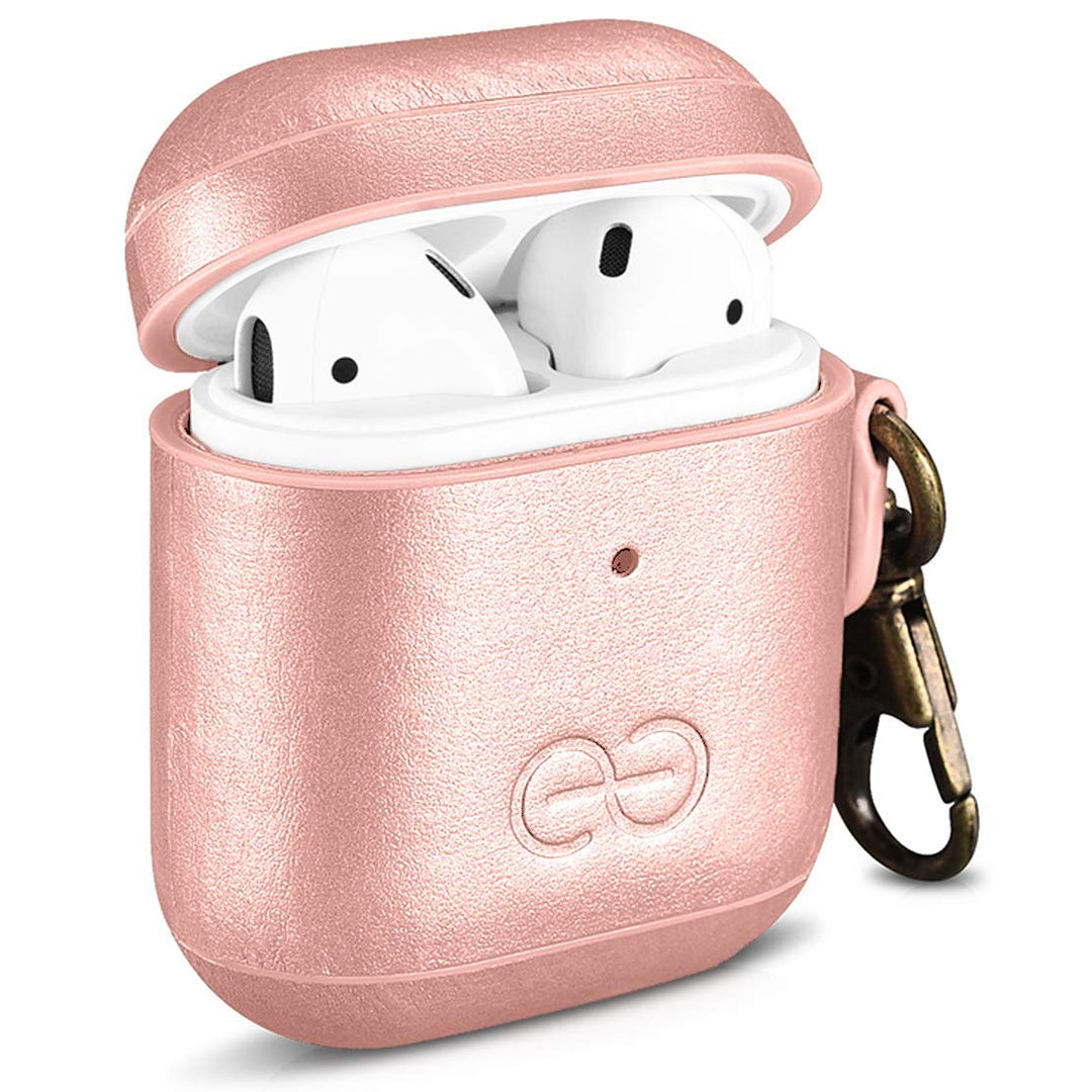 Dreem Luxe Vegan AirPods Case & Keychain - Coffee - DOKUTRONIX
