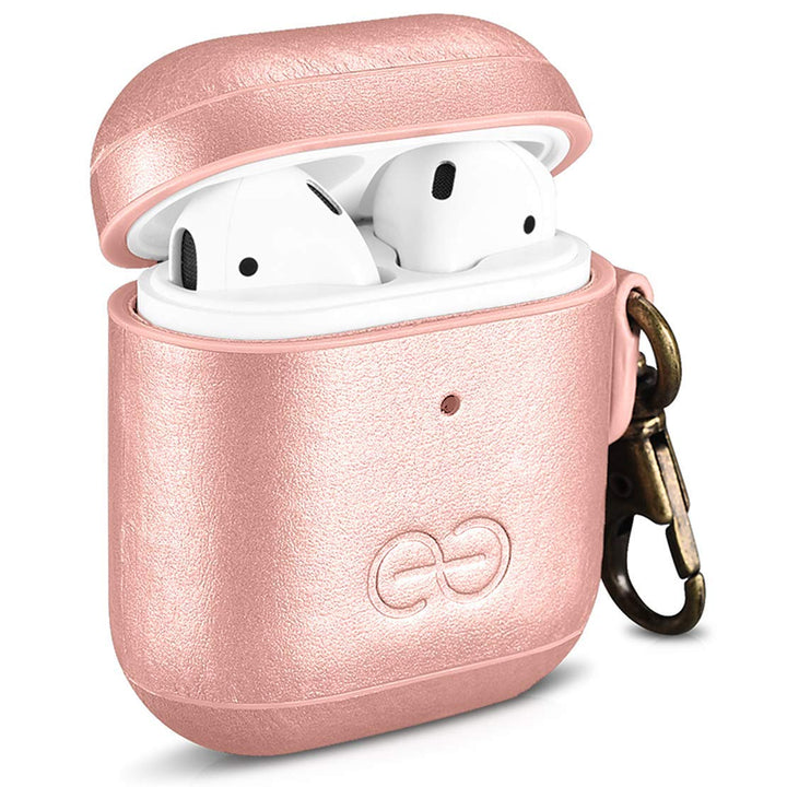 Dreem Luxe Vegan AirPods Case & Keychain - Coffee - DOKUTRONIX