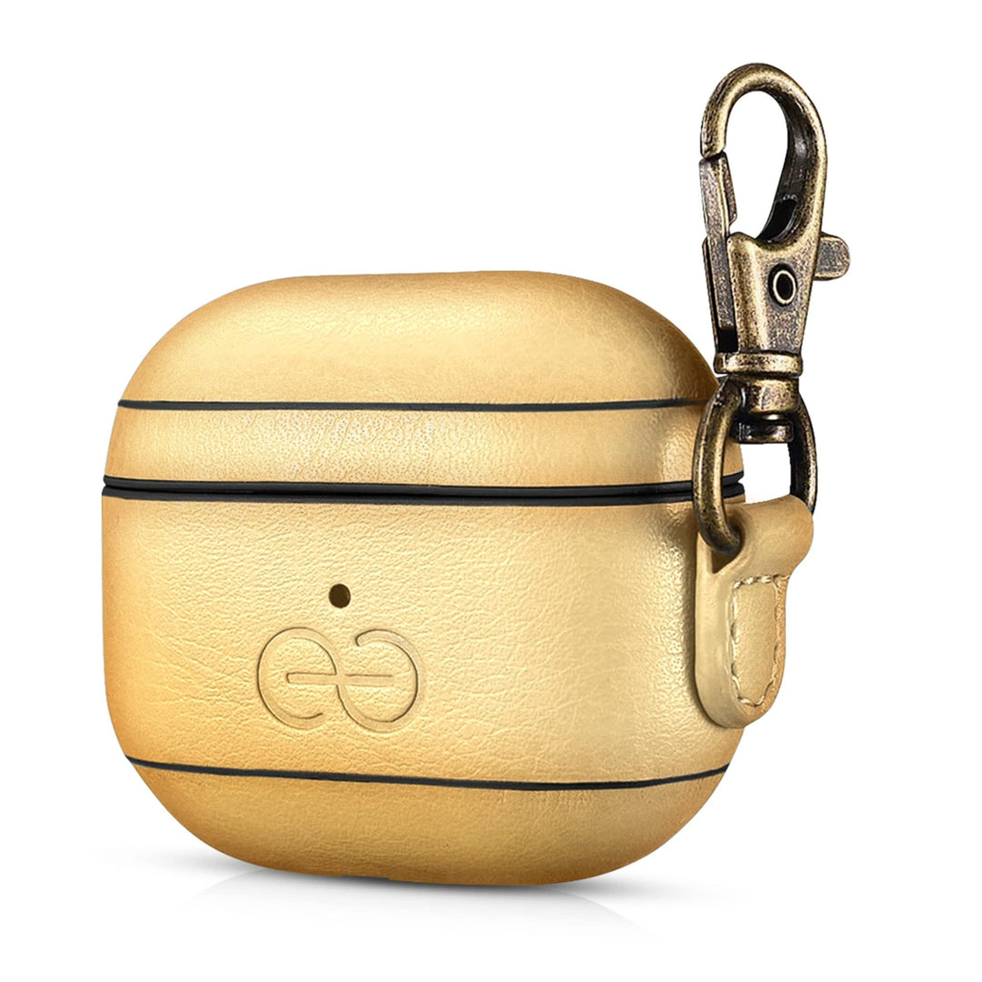 Dreem Luxe Vegan AirPods Case & Keychain - Coffee - DOKUTRONIX