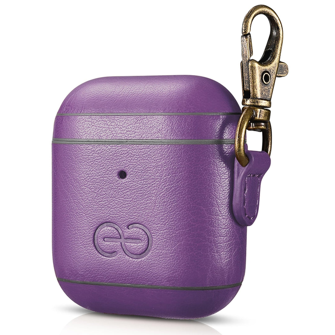 Dreem Luxe Vegan AirPods Case & Keychain - Coffee - DOKUTRONIX