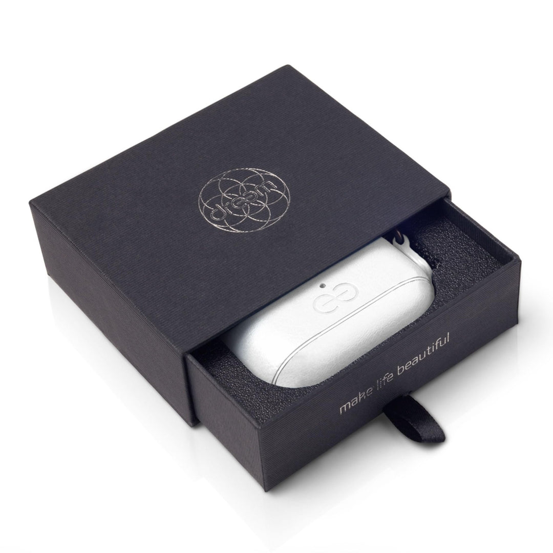 Dreem Luxe Vegan AirPods Case & Keychain - Coffee - DOKUTRONIX