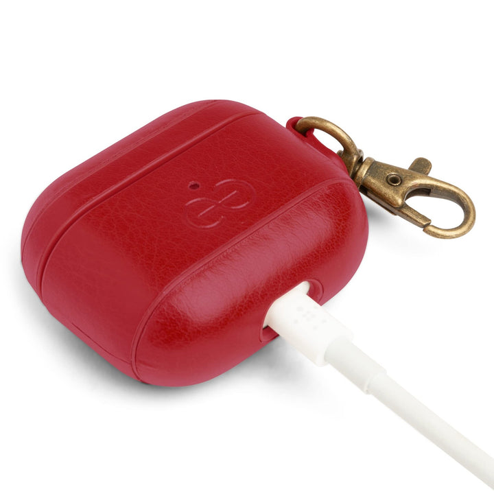 Dreem Luxe Vegan AirPods Case & Keychain - Coffee - DOKUTRONIX