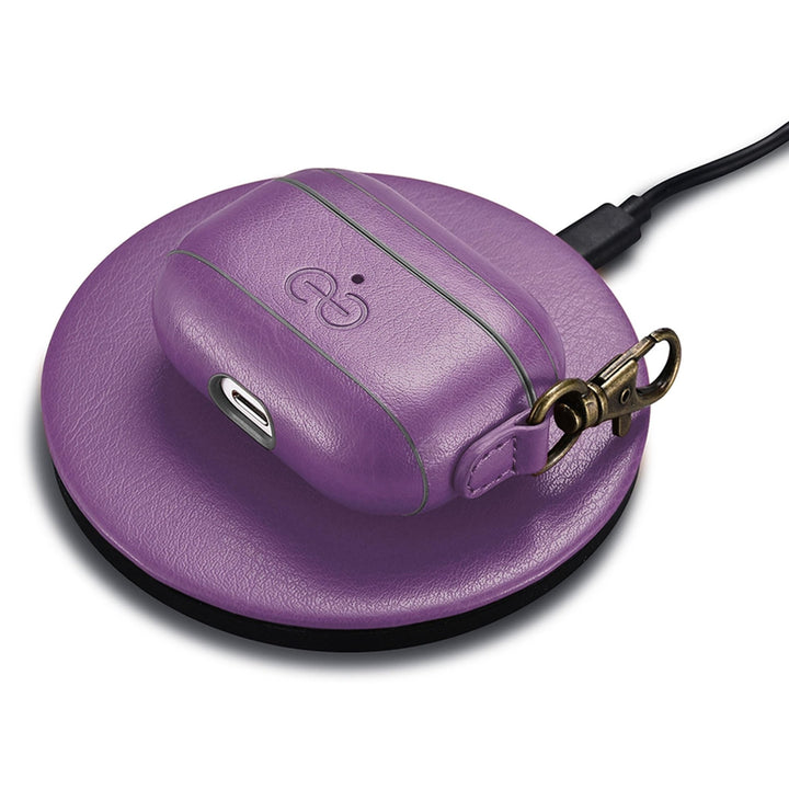 Dreem Luxe Vegan AirPods Case & Keychain - Coffee - DOKUTRONIX