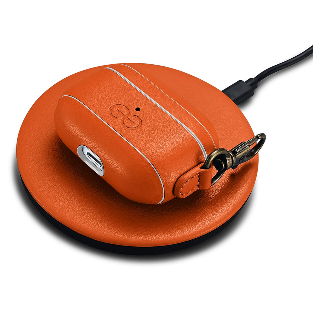 Dreem Luxe Vegan AirPods Case & Keychain - Coffee - DOKUTRONIX