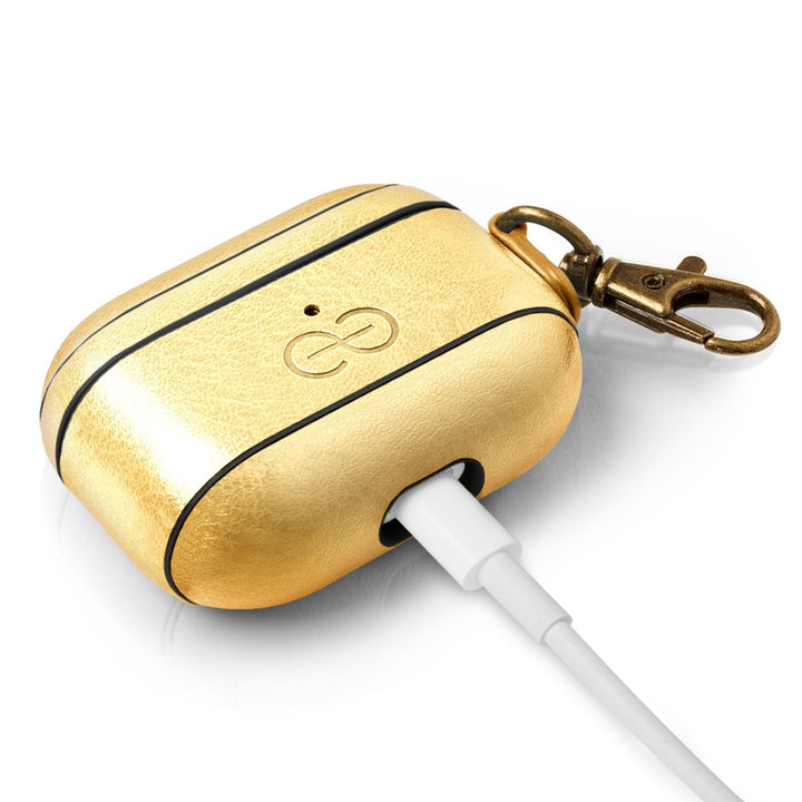 Dreem Luxe Vegan AirPods Case & Keychain - Coffee - DOKUTRONIX