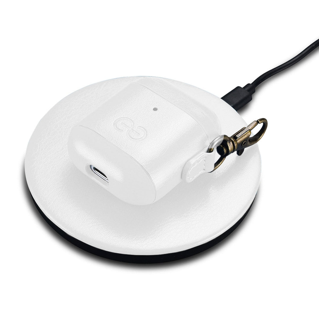 Dreem Luxe Vegan AirPods Case & Keychain - Coffee - DOKUTRONIX