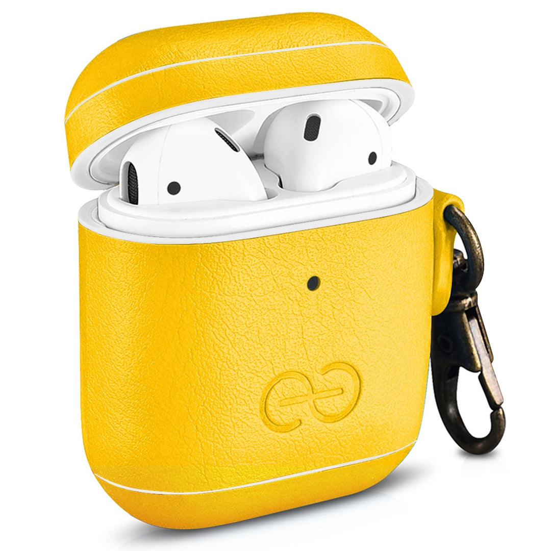 Dreem Luxe Vegan AirPods Case & Keychain - Coffee - DOKUTRONIX