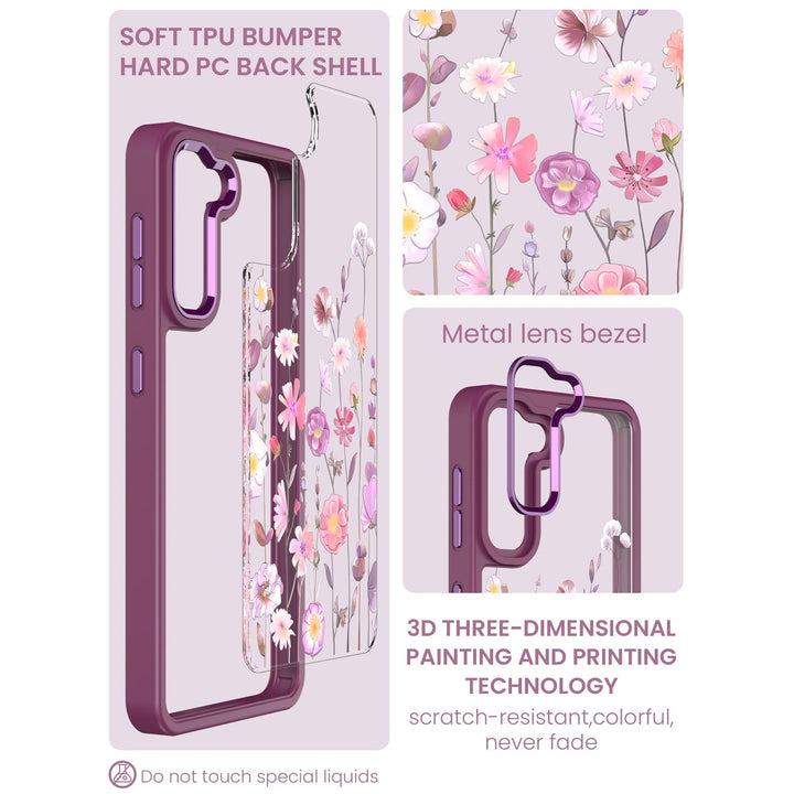 Floral Guard: Samsung Galaxy S21 5G Case - DOKUTRONIX