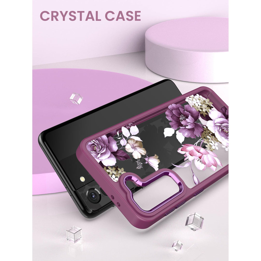 Floral Guard: Samsung Galaxy S21 5G Case - DOKUTRONIX