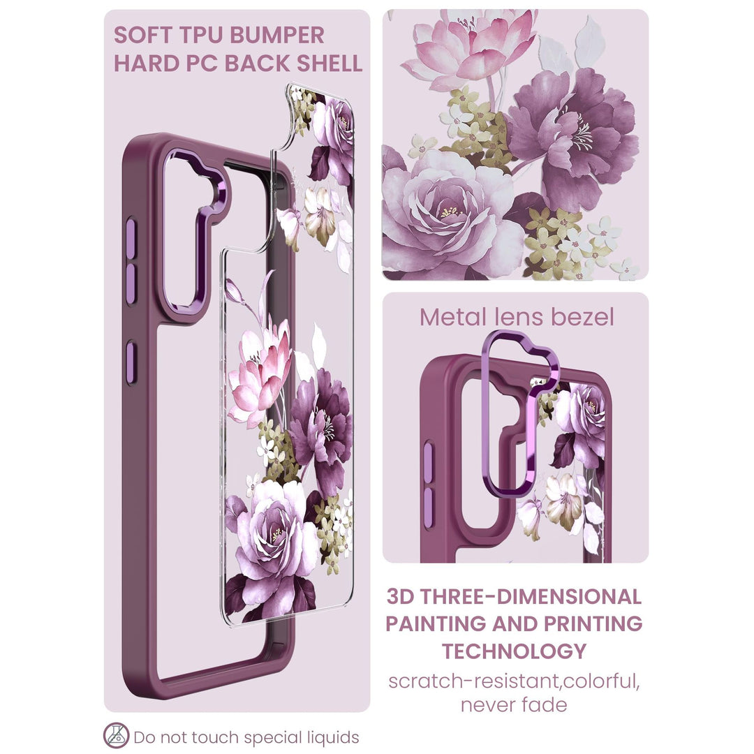 Floral Guard: Samsung Galaxy S21 5G Case - DOKUTRONIX