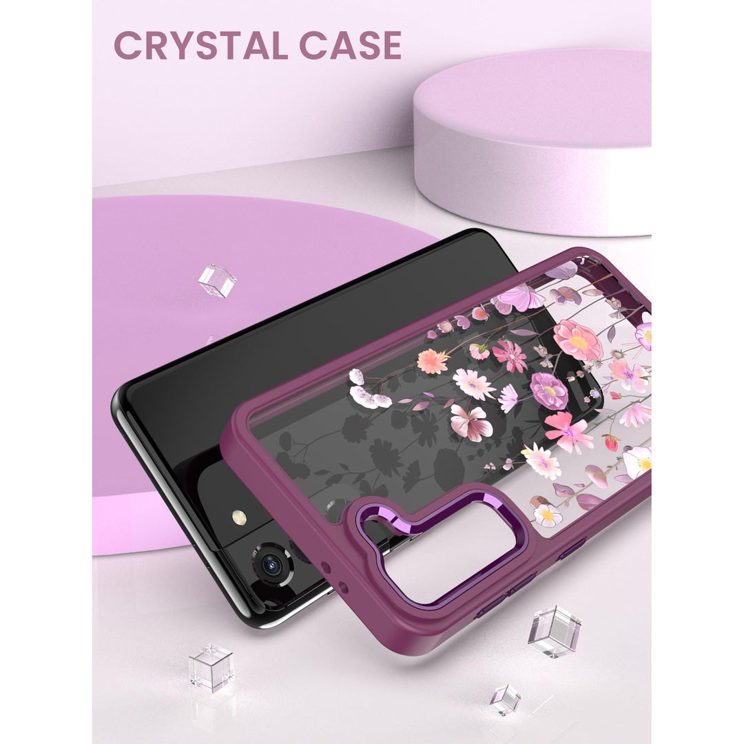 Floral Guard: Samsung Galaxy S21 5G Case - DOKUTRONIX