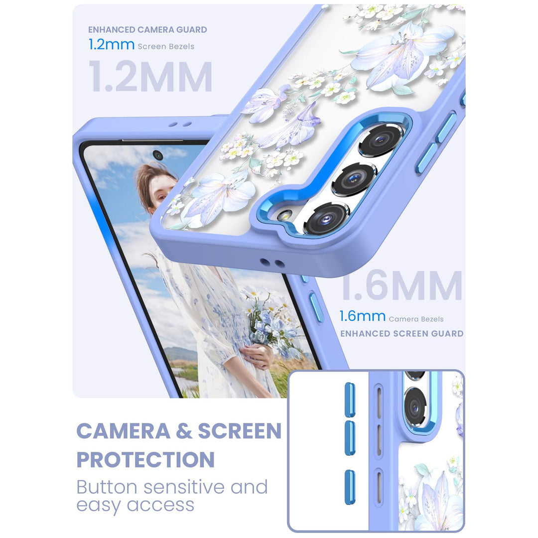 Floral Guard: Samsung Galaxy S21 5G Case - DOKUTRONIX