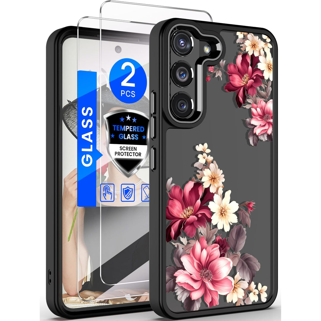 Floral Guard: Samsung Galaxy S21 5G Case - DOKUTRONIX