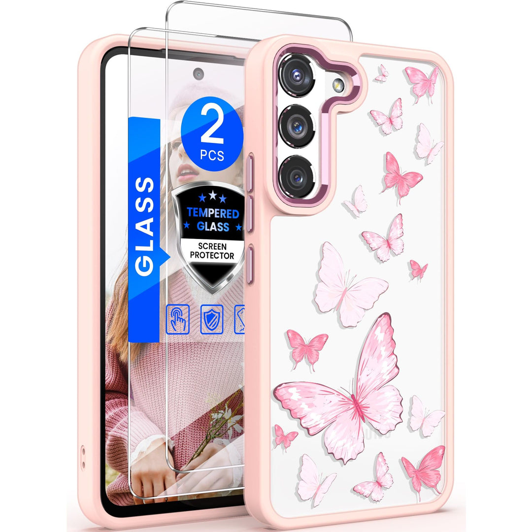 Floral Guard: Samsung Galaxy S21 5G Case - DOKUTRONIX