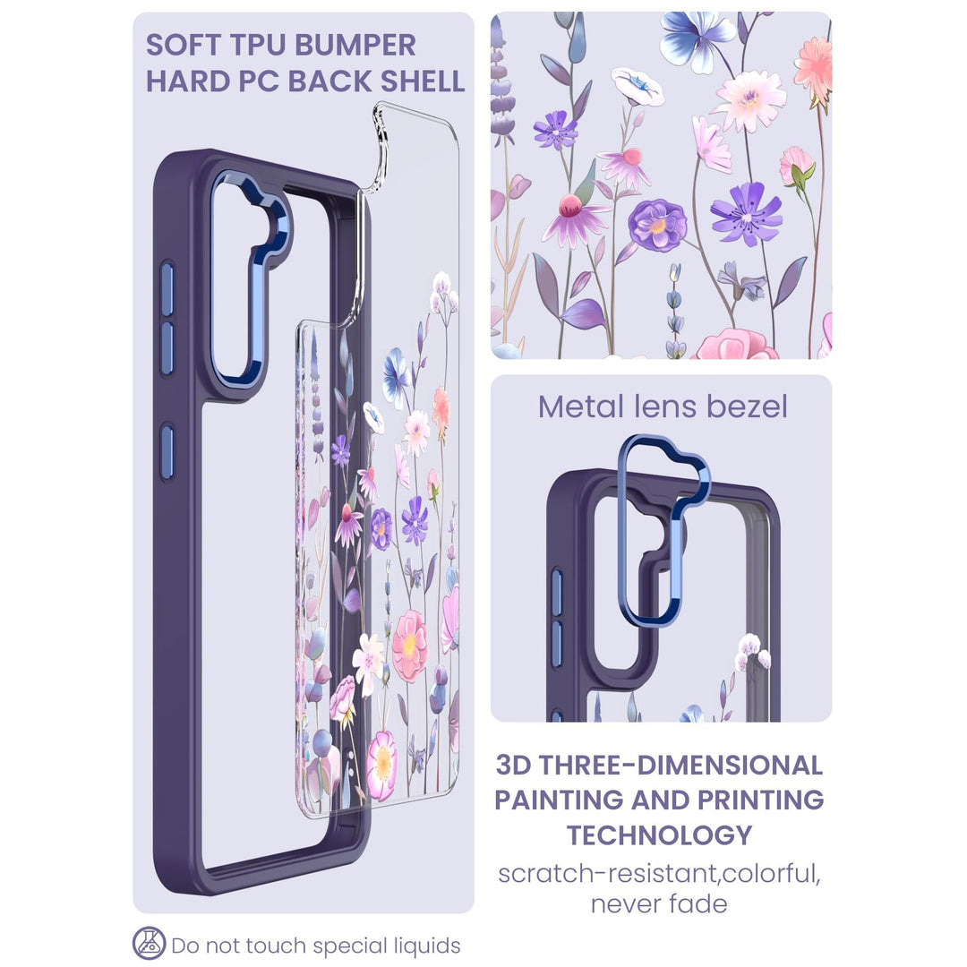 Floral Guard: Samsung Galaxy S21 5G Case - DOKUTRONIX