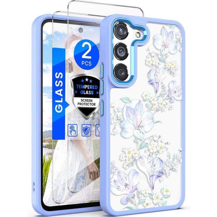 Floral Guard: Samsung Galaxy S21 5G Case - DOKUTRONIX