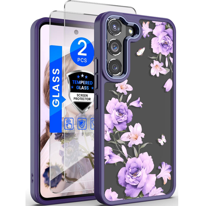 Floral Guard: Samsung Galaxy S21 5G Case - DOKUTRONIX