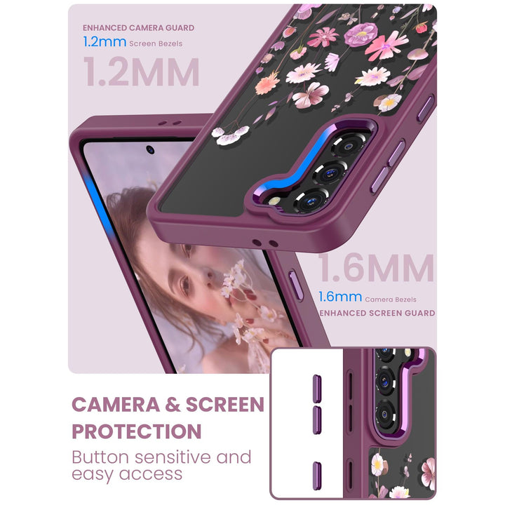 Floral Guard: Samsung Galaxy S21 5G Case - DOKUTRONIX