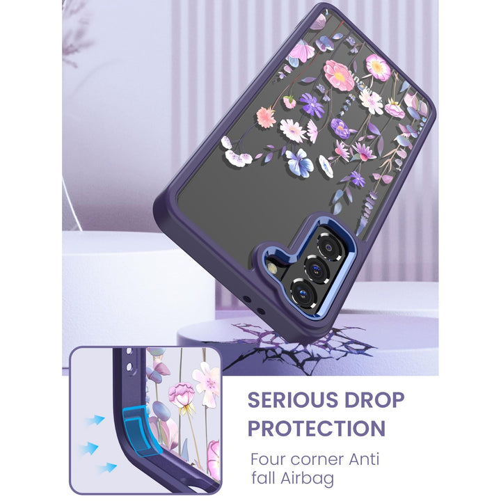 Floral Guard: Samsung Galaxy S21 5G Case - DOKUTRONIX