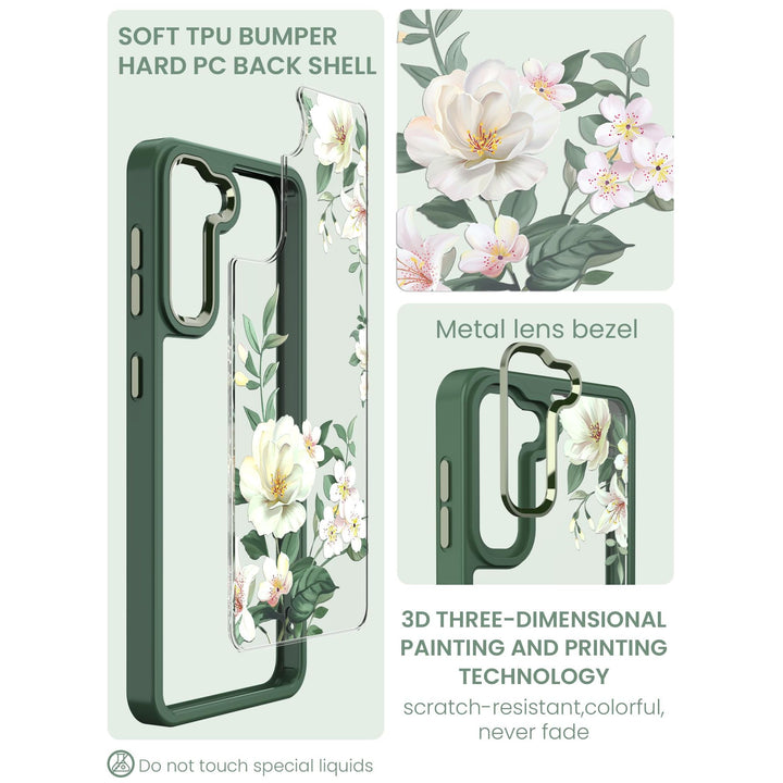 Floral Guard: Samsung Galaxy S21 5G Case - DOKUTRONIX