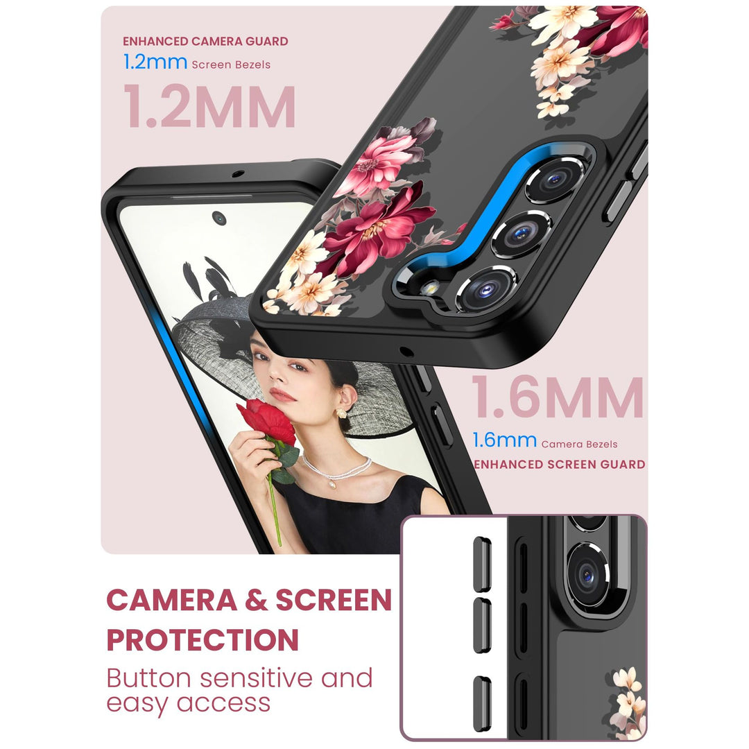 Floral Guard: Samsung Galaxy S21 5G Case - DOKUTRONIX