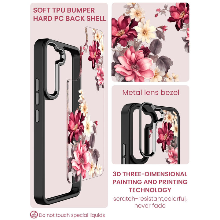 Floral Guard: Samsung Galaxy S21 5G Case - DOKUTRONIX