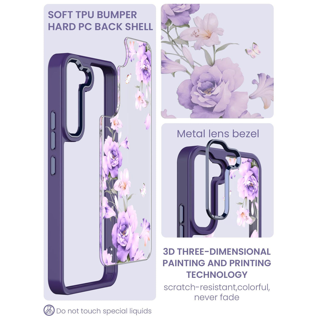 Floral Guard: Samsung Galaxy S21 5G Case - DOKUTRONIX