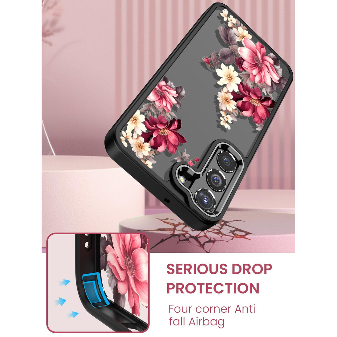 Floral Guard: Samsung Galaxy S21 5G Case - DOKUTRONIX