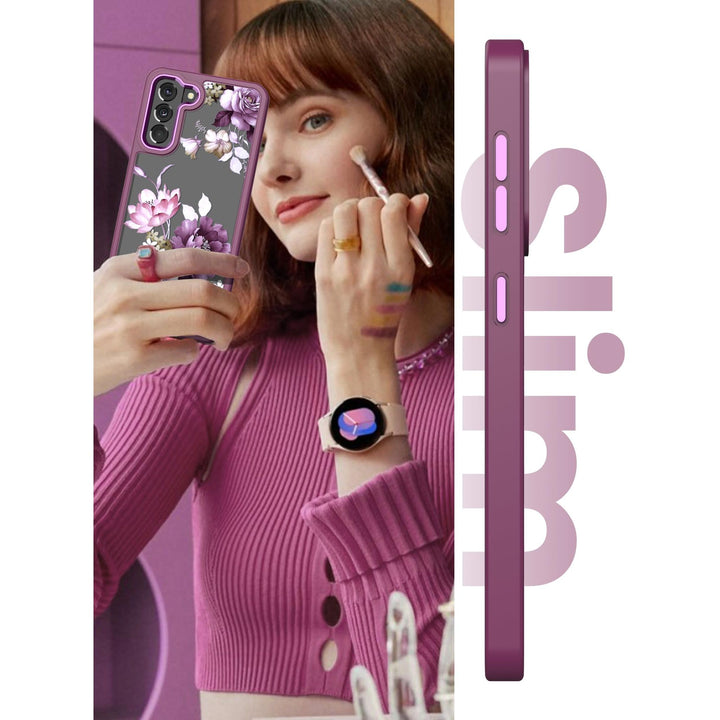 Floral Guard: Samsung Galaxy S21 5G Case - DOKUTRONIX