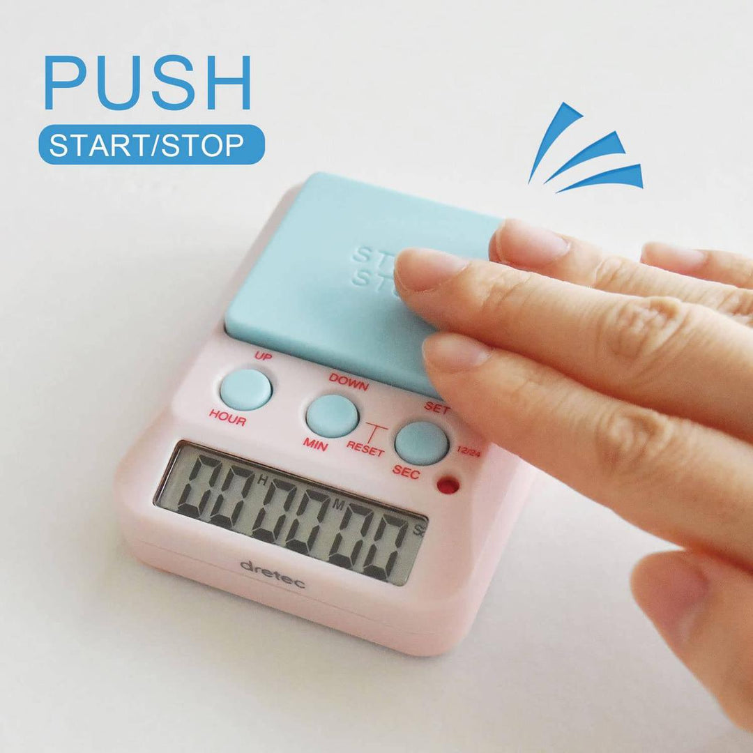 Dretec Study Timer: Countdown with Large Button - DOKUTRONIX