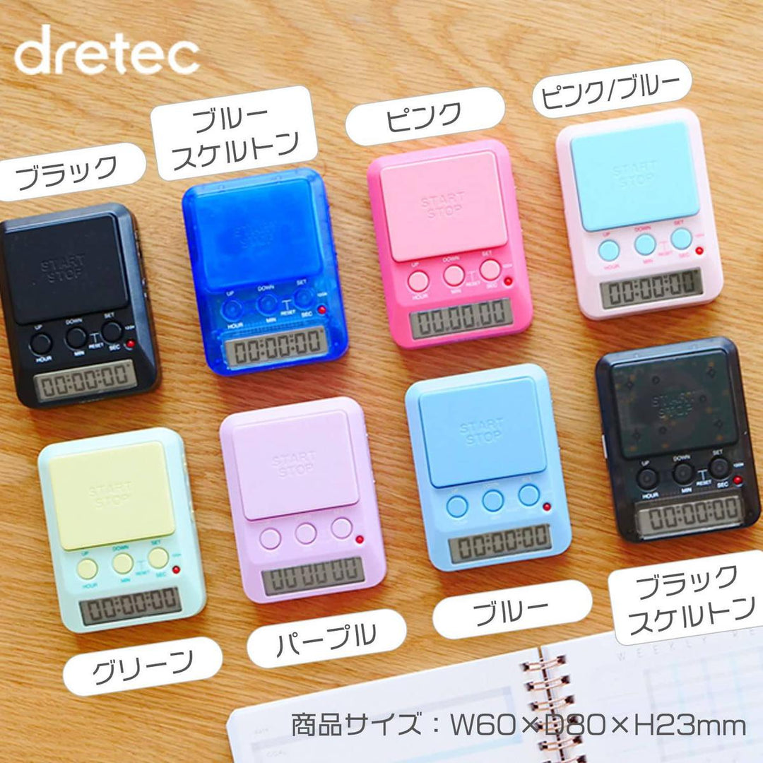 Dretec Study Timer: Countdown with Large Button - DOKUTRONIX