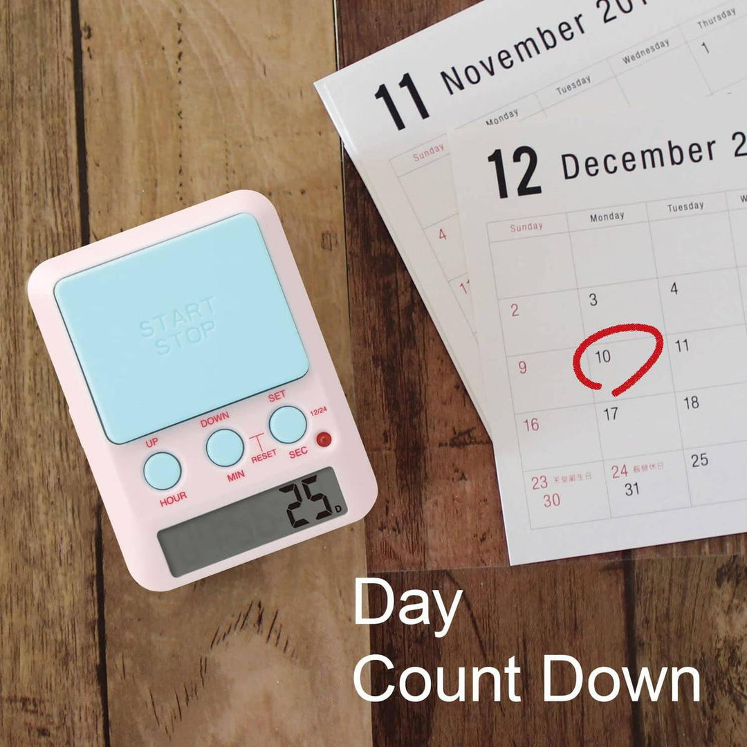 Dretec Study Timer: Countdown with Large Button - DOKUTRONIX