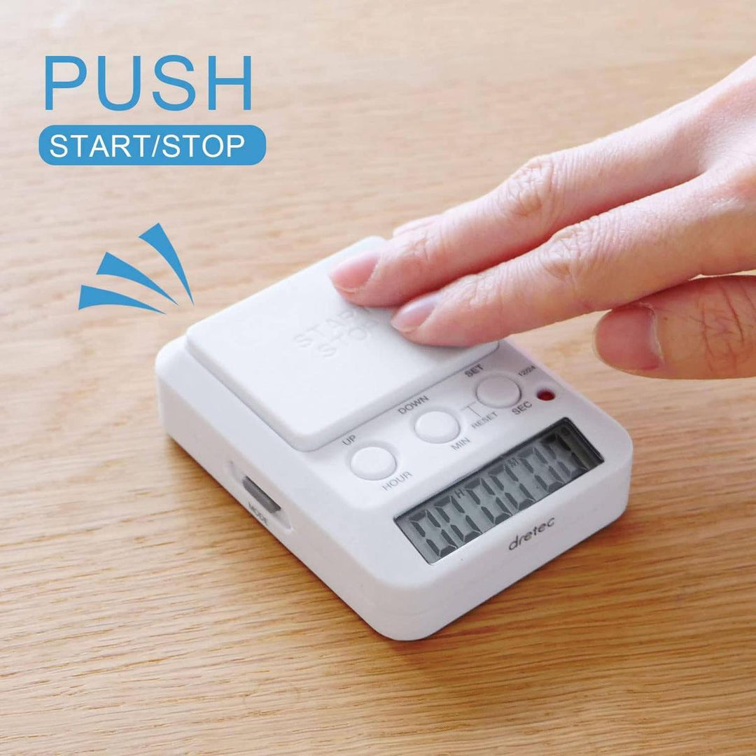 Dretec Study Timer: Countdown with Large Button - DOKUTRONIX