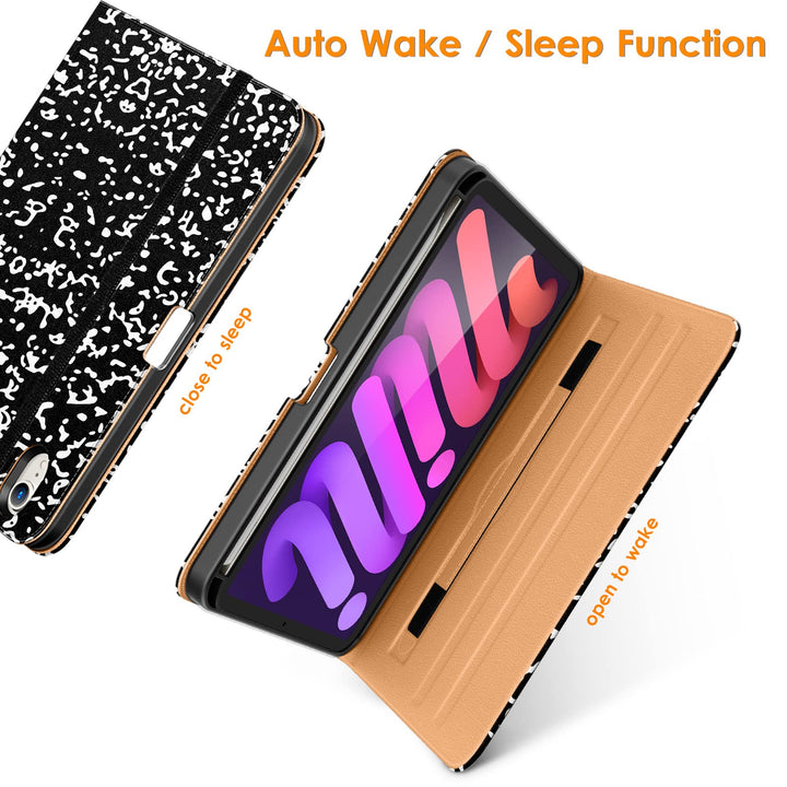 DTTO Premium Leather Folio Case for iPad Mini - DOKUTRONIX