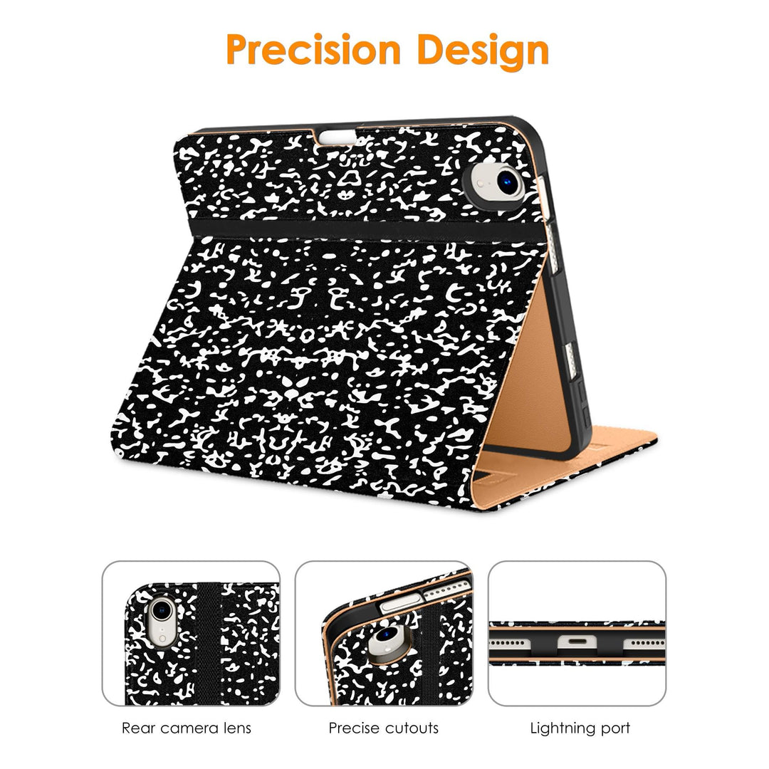 DTTO Premium Leather Folio Case for iPad Mini - DOKUTRONIX