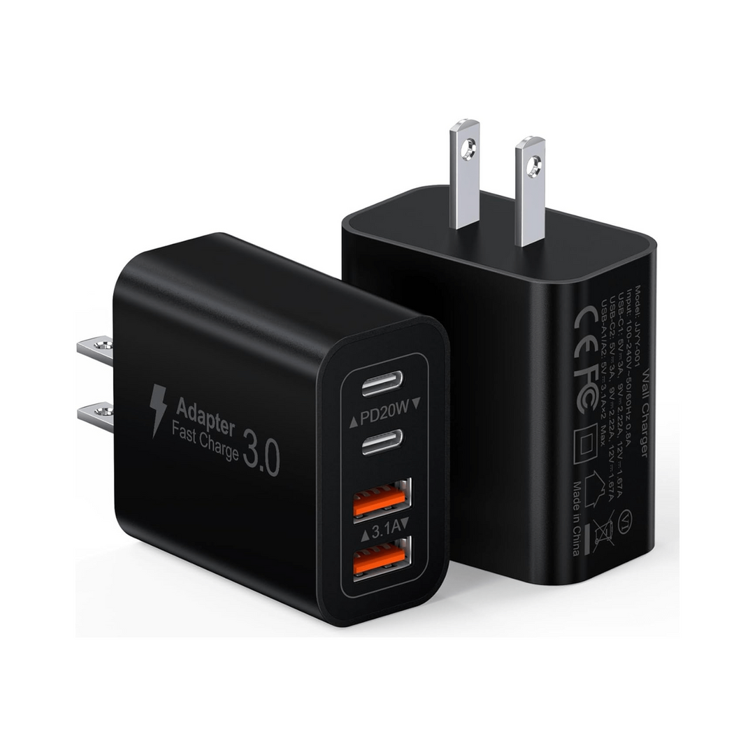 Dulums 40W Dual USB-C Fast Charger Pack - DOKUTRONIX