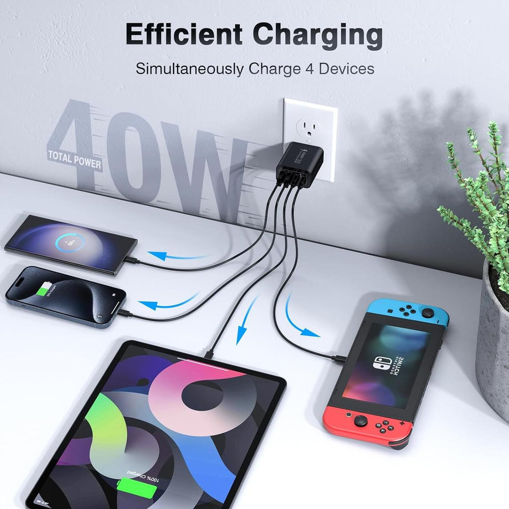 Dulums 40W Dual USB-C Fast Charger Pack - DOKUTRONIX