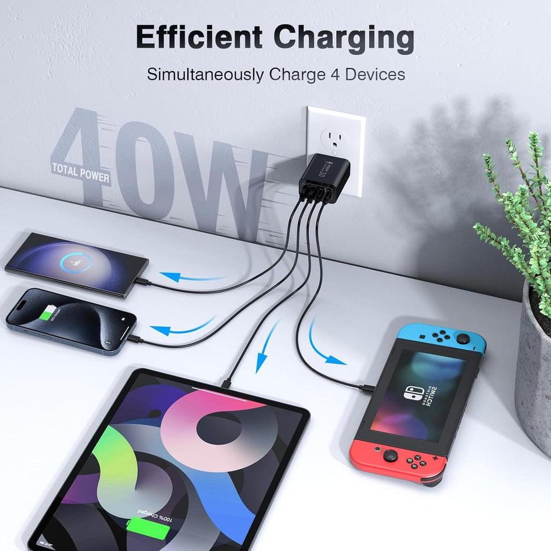 Dulums 40W Dual USB-C Fast Charger Pack - DOKUTRONIX