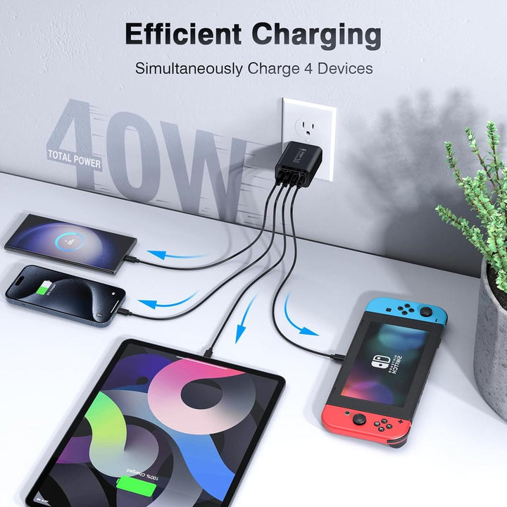Dulums 40W Dual USB-C Fast Charger Pack - DOKUTRONIX